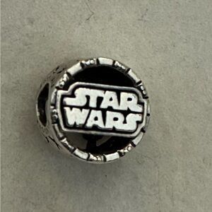 Pandora Star Wars Black and Silver Charm